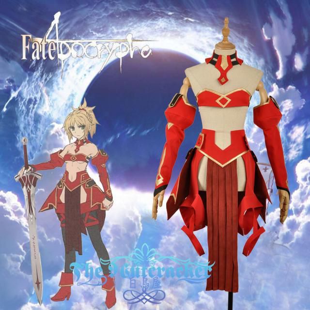 フェイトアポクリファ/Fate Apocrypha 赤のセイバー モードレッド コスプレ衣装