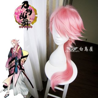 刀剣乱舞 にっかり青江 風 ウィッグ 刀剣 とうらぶ コスプレ キャラウィッグ コスプレウィッグ」刀剣乱舞 とうらぶ にっかり青江 コスプレ