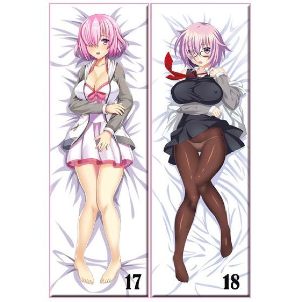 Fate/Grand Order FGO マシュ キリエライト 等身抱き枕カバー デザイン選択可能
