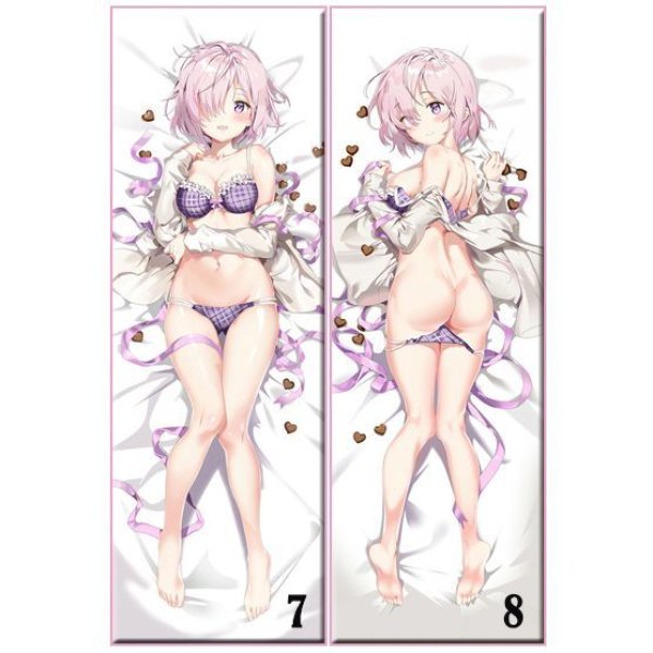 Fate/Grand Order FGO マシュ キリエライト 等身抱き枕カバー デザイン選択可能