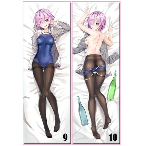 Fate/Grand Order FGO マシュ キリエライト 等身抱き枕カバー デザイン選択可能
