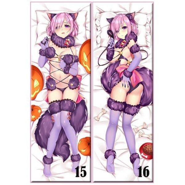 Fate/Grand Order FGO マシュ キリエライト 等身抱き枕カバー デザイン選択可能