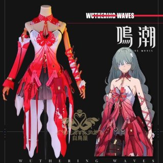 鳴潮 ツバキ コスプレウィッグ 鳴潮 ツバキ コスプレウィッグ