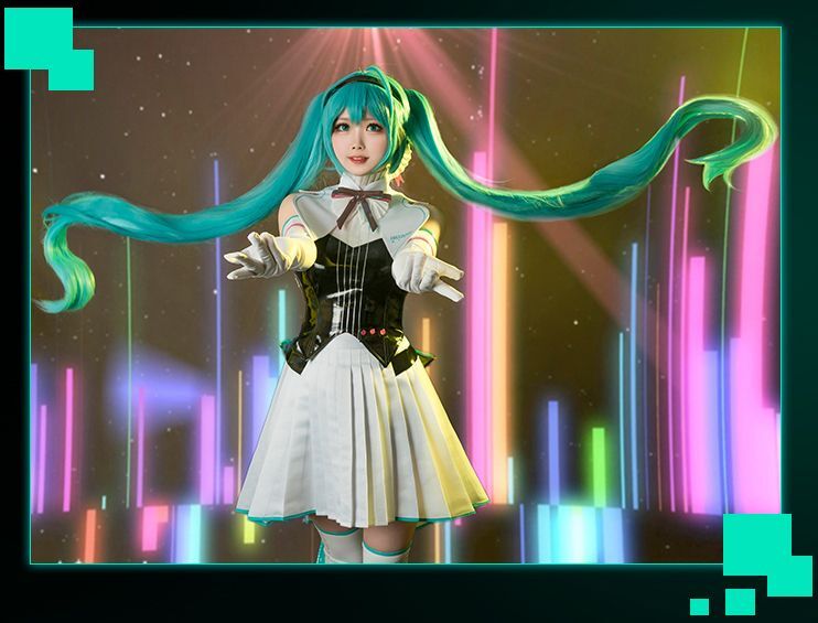 ボーカロイド 初音ミク シンフォニー 2019ver コスプレ衣装